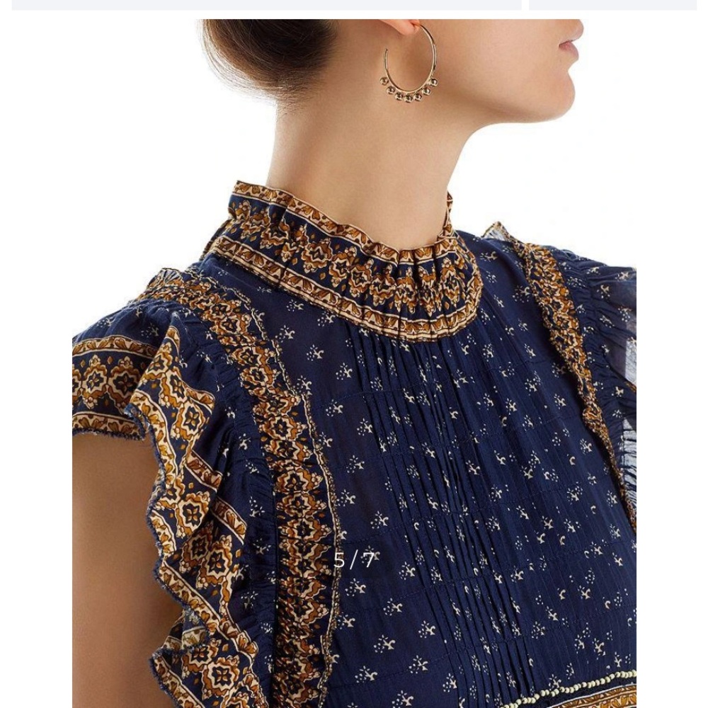 Beautiful Dress in Navy and Gold—get ready for compliments! - Picture 12 of 15